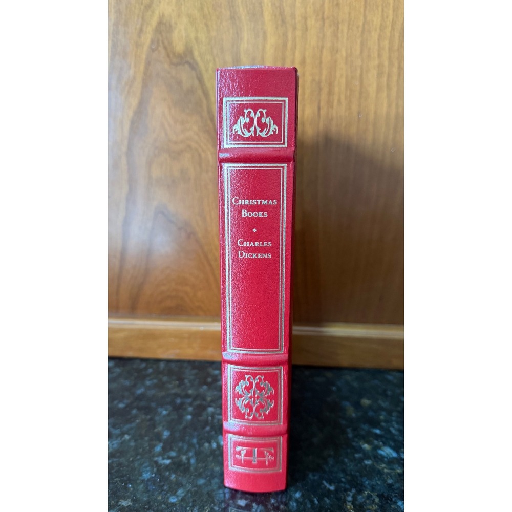 The Christmas Books of Charles Dickens Tally Hall Press 1996 Red Gold Gilt Edge